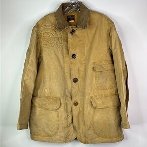 Vintage JC Higgins Sears Khaki Shooting Jacket Size 44